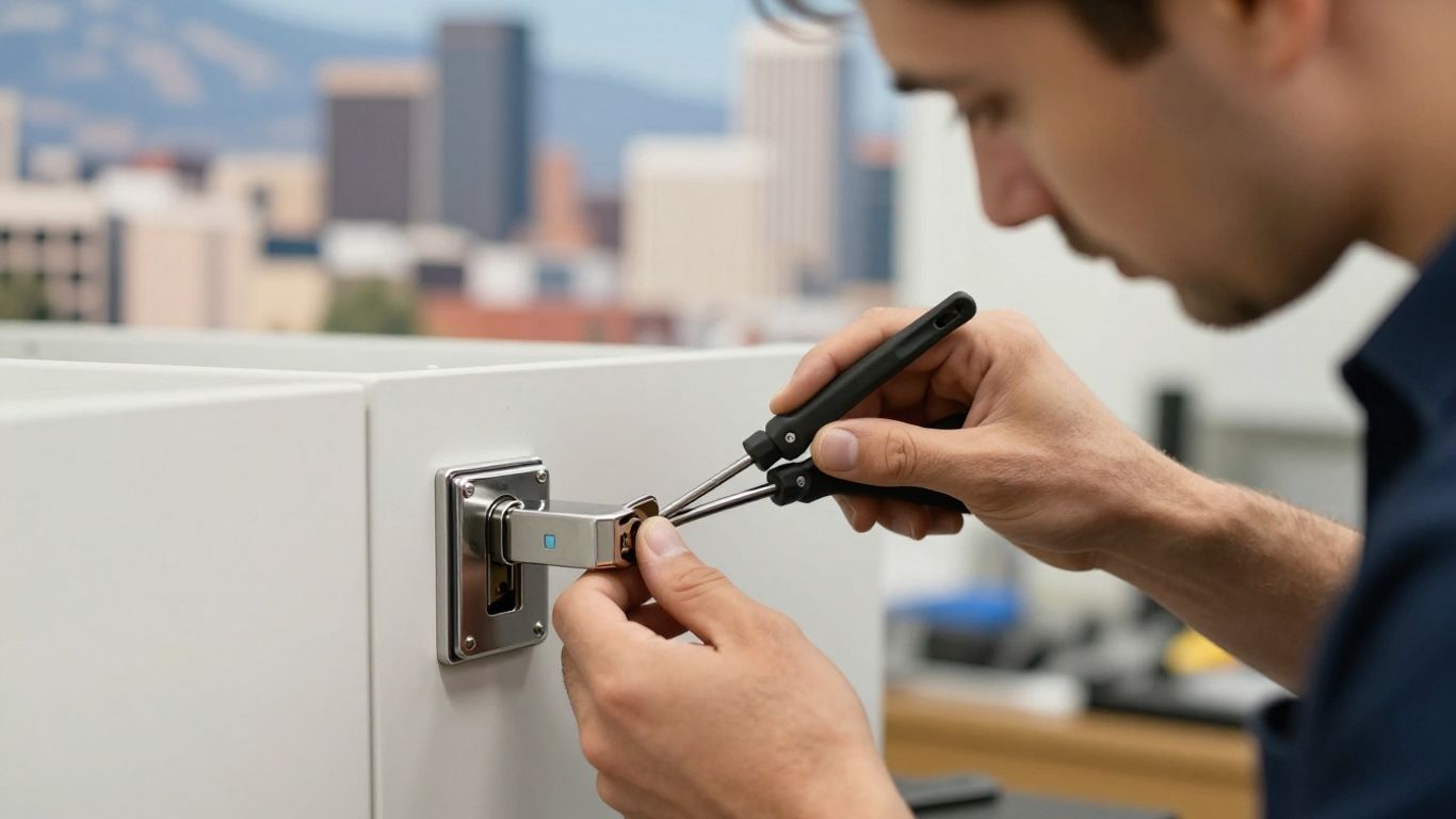 Finding the Best Locksmith in Salt Lake City: Your Ultimate Guide Locksmith working on a lock in Salt Lake City.